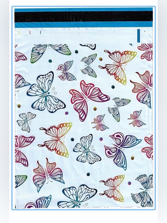 Other - Butterfly Poly Mailers 6x9 Set of 20 Waterproof Shipping Bags Package